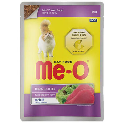 ME-O POUCH JÖLE İÇİNDE PARÇA TON BALIKLI 80 GR