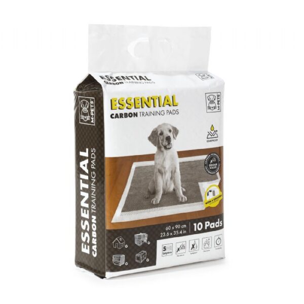 M-PETS ESSENTIAL CARBONLU YAPIŞKANLI ÇİŞ PEDİ 60x90 CM