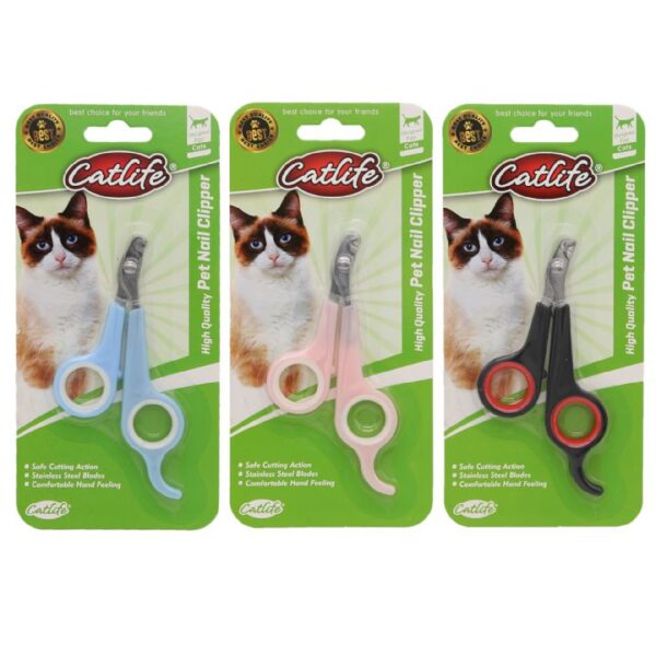 CATLİFE KEDİLER İÇİN TIRNAK MAKASI 12X6CM MİX