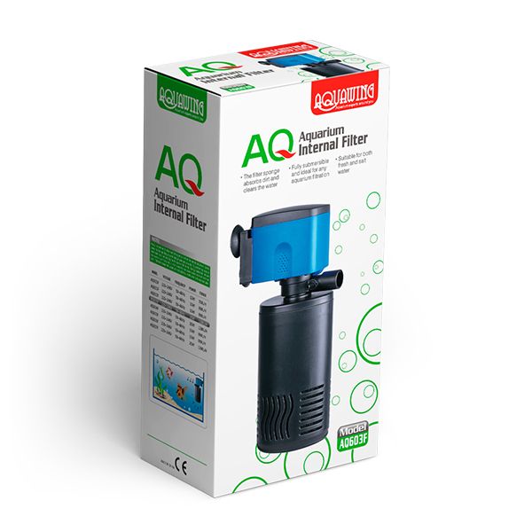 AQUAWING AKVARYUM İÇ FİLTRE AQ603 20W 1200L/H