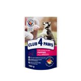 CLUB4PAWS KÖPEK POUCH TAVUKLU JÖLE YAVRU 100GR