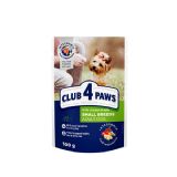 CLUB4PAWS KÖPEK POUCH KÜÇÜK IRK TAVUKLU JÖLE YETİŞKİN 100GR