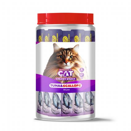 EUROGOLD CAT SIVI KEDİ ÖDÜLÜ TON - DENİZ TARAĞI 30X15GR