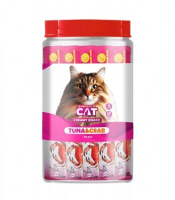 EUROGOLD CAT SIVI KEDİ ÖDÜLÜ TON - YENGEÇ 30X15GR