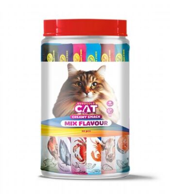 EUROGOLD CAT SIVI KEDİ ÖDÜLÜ KARIŞIK 6 ÇEŞİT 30X15 GR