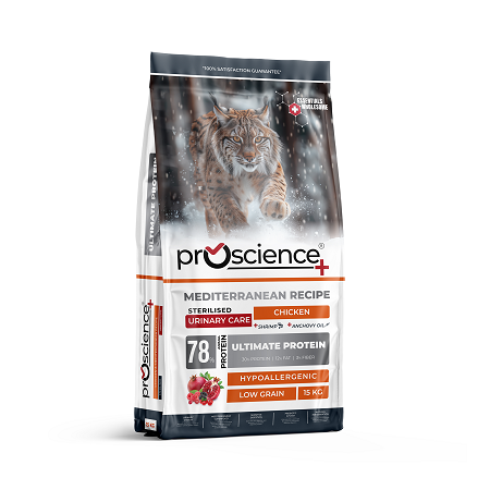 PRO SCİENCE STERİLİSED CHİCKEN CAT 15KG