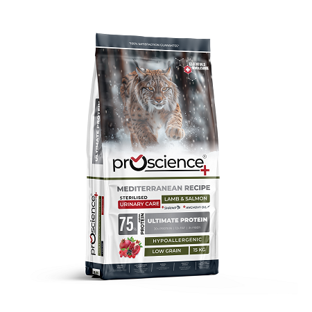 PRO SCİENCE STERİLİSED LAMB-SALMON CAT 15KG