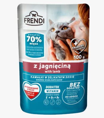 FRENDI KEDİ KUZU SOSLU 100G (3086)