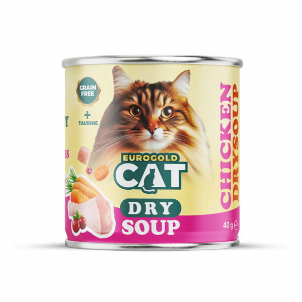 EUROGOLD CAT KURU ÇORBA TAVUKLU 40 GR