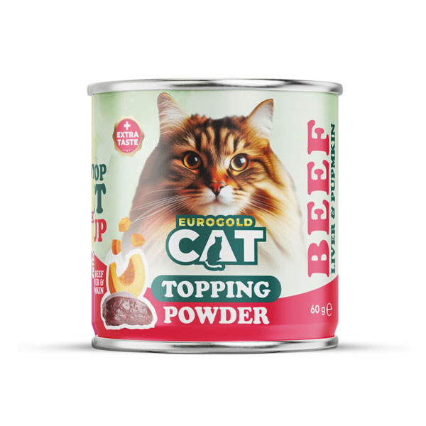 EUROGOLD CAT TOPPİNG DANA CİĞERLİ 60 GR