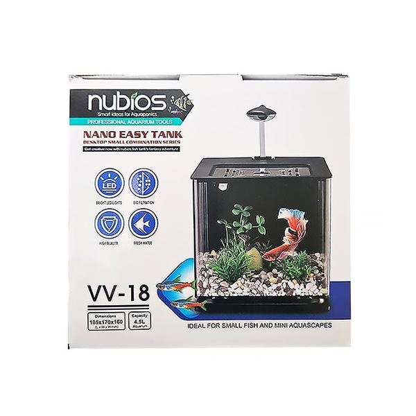 NUBIOS NANO EASY TANK 4,5 LT SİYAH
